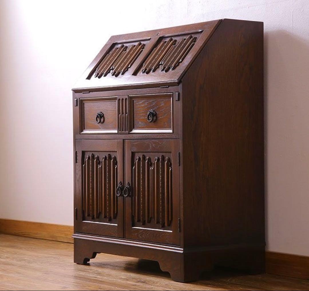 アンティーク家具 イギリスライティングビューロー 机