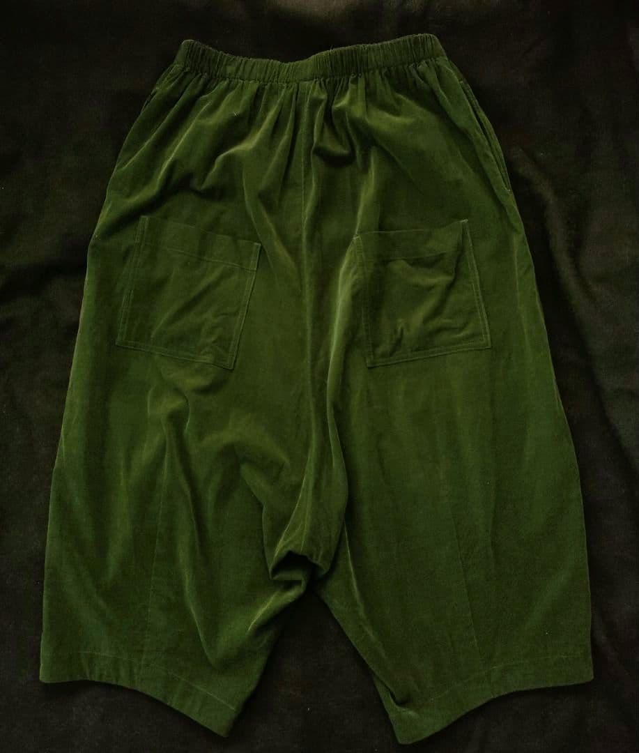 Huis 遠州織物　511ミジンコール天　サルエルバルーンパンツ