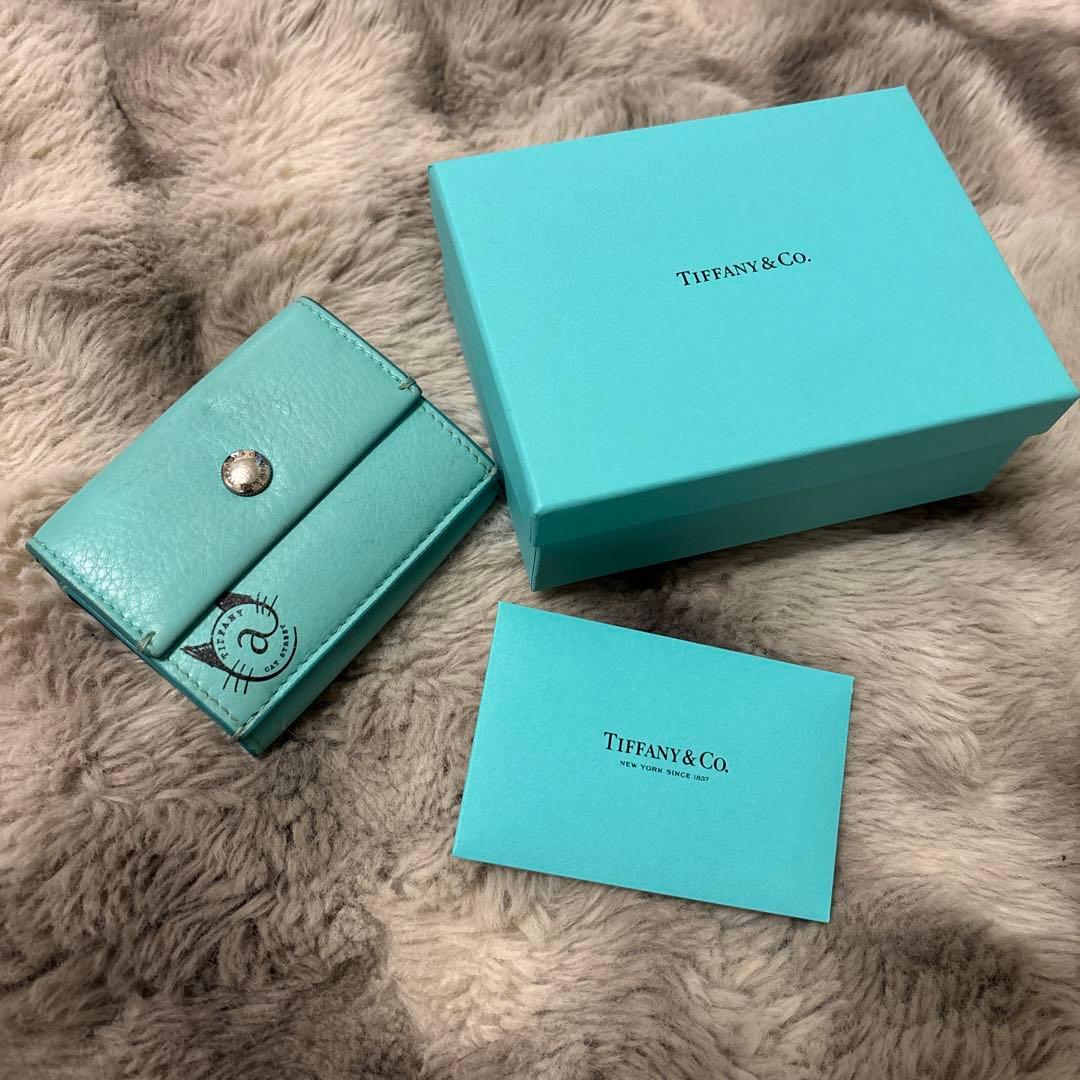 Tiffany&Co. 三つ折り財布 キャットストリート店 限定　ティファニー