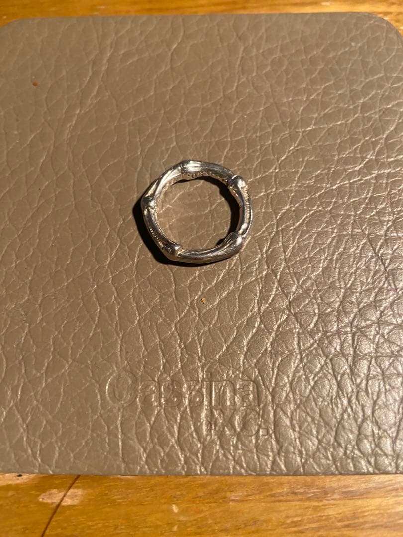 Tiffany 希少　バンブー　リング　10号　　状態悪