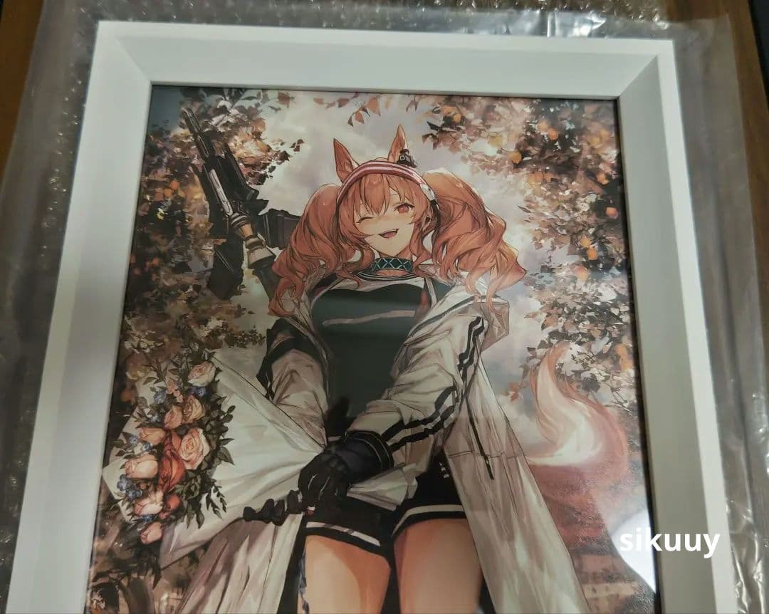 アークナイツ3周年記念 LM7先生直筆サイン入り複製原画Hananokaze