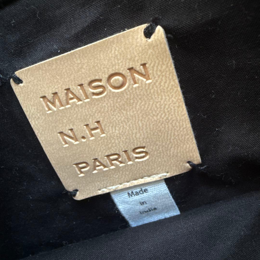 MAISON N.H PARIS メゾンエヌアッシュパリ　ブラック　バッグ