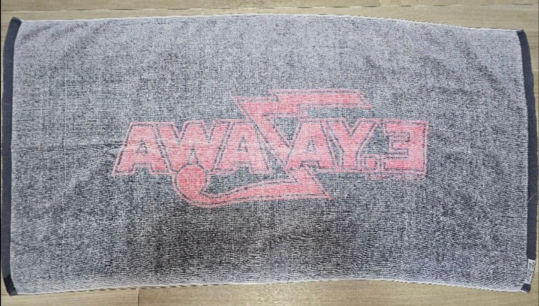 矢沢永吉 矢沢カンパニー時代ビーチタオル　今井製E.YAZAWA COMPANY