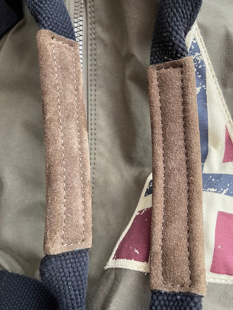 ナパピリ　ボストンバッグ　牛革　約100Ｌ