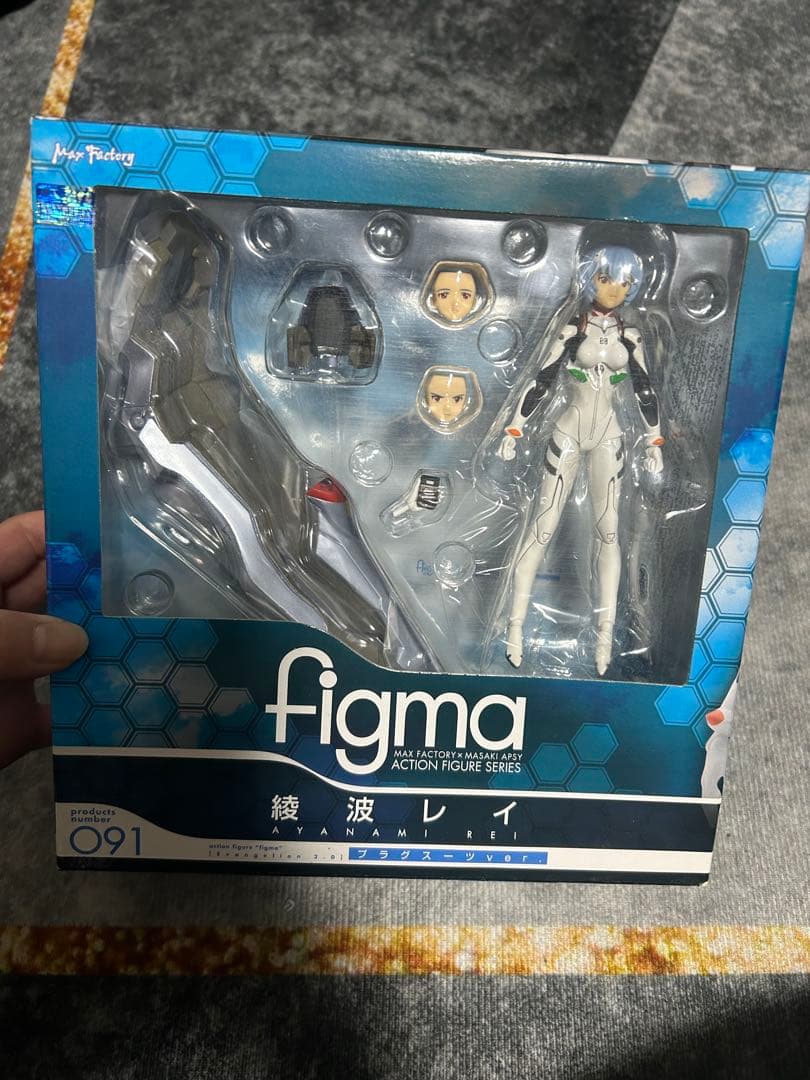 【新品未開封】 figma 綾波レイ プラグスーツver. No.091