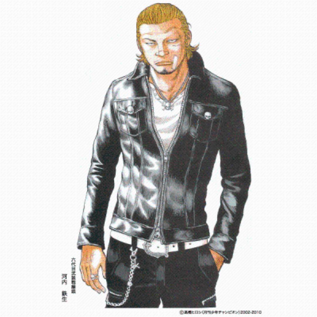 COLLARS 河内鉄生モデル ゴートベジタブルライダース