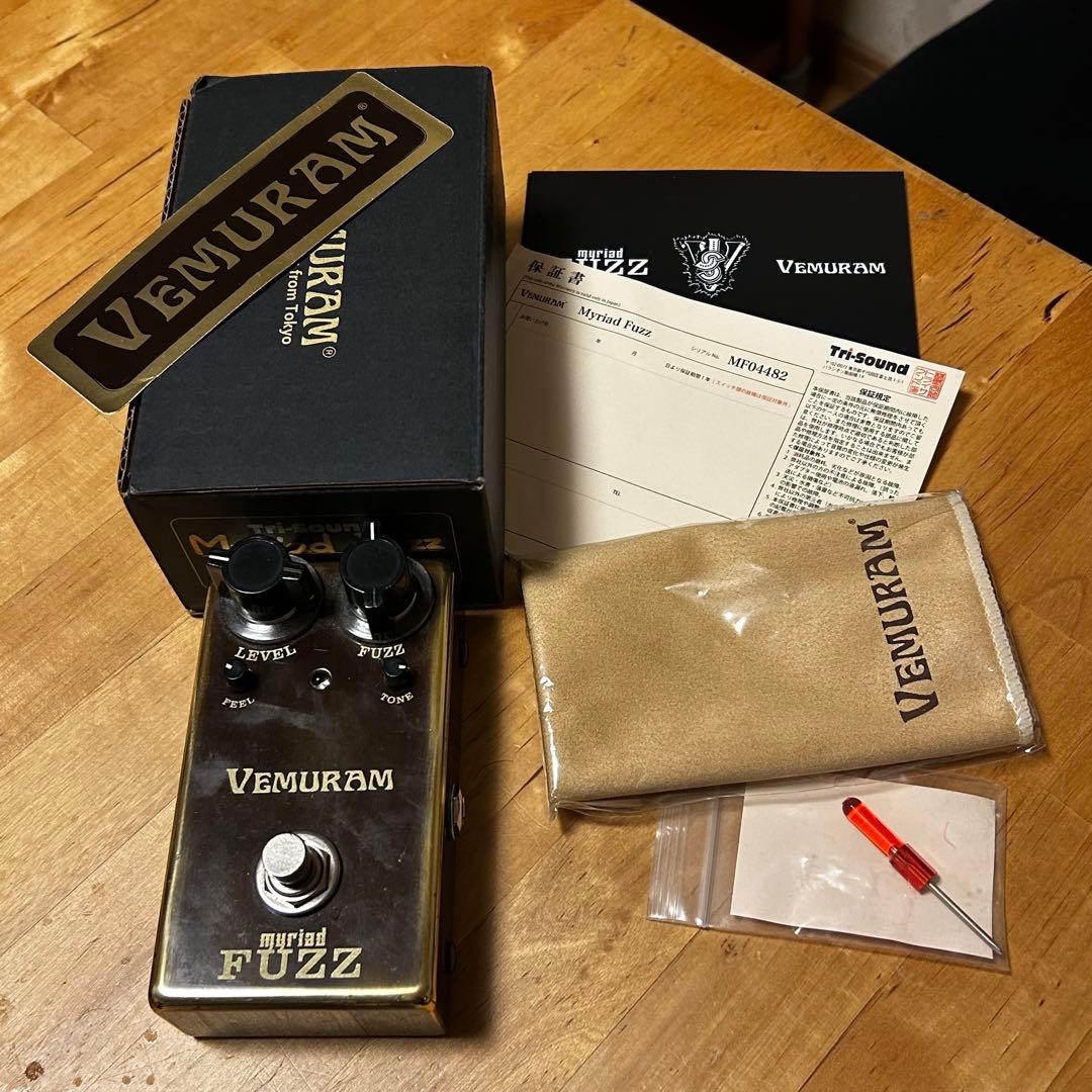 ギター VEMURAMU myriad Fuzz