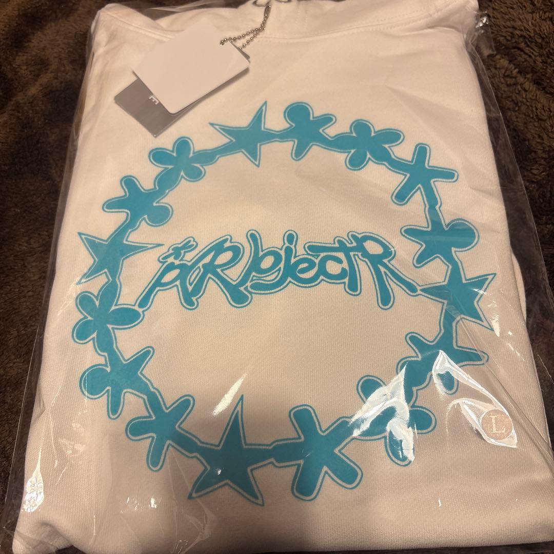 *p(R)ojectR® Circle Motif Hoodie ホワイトL