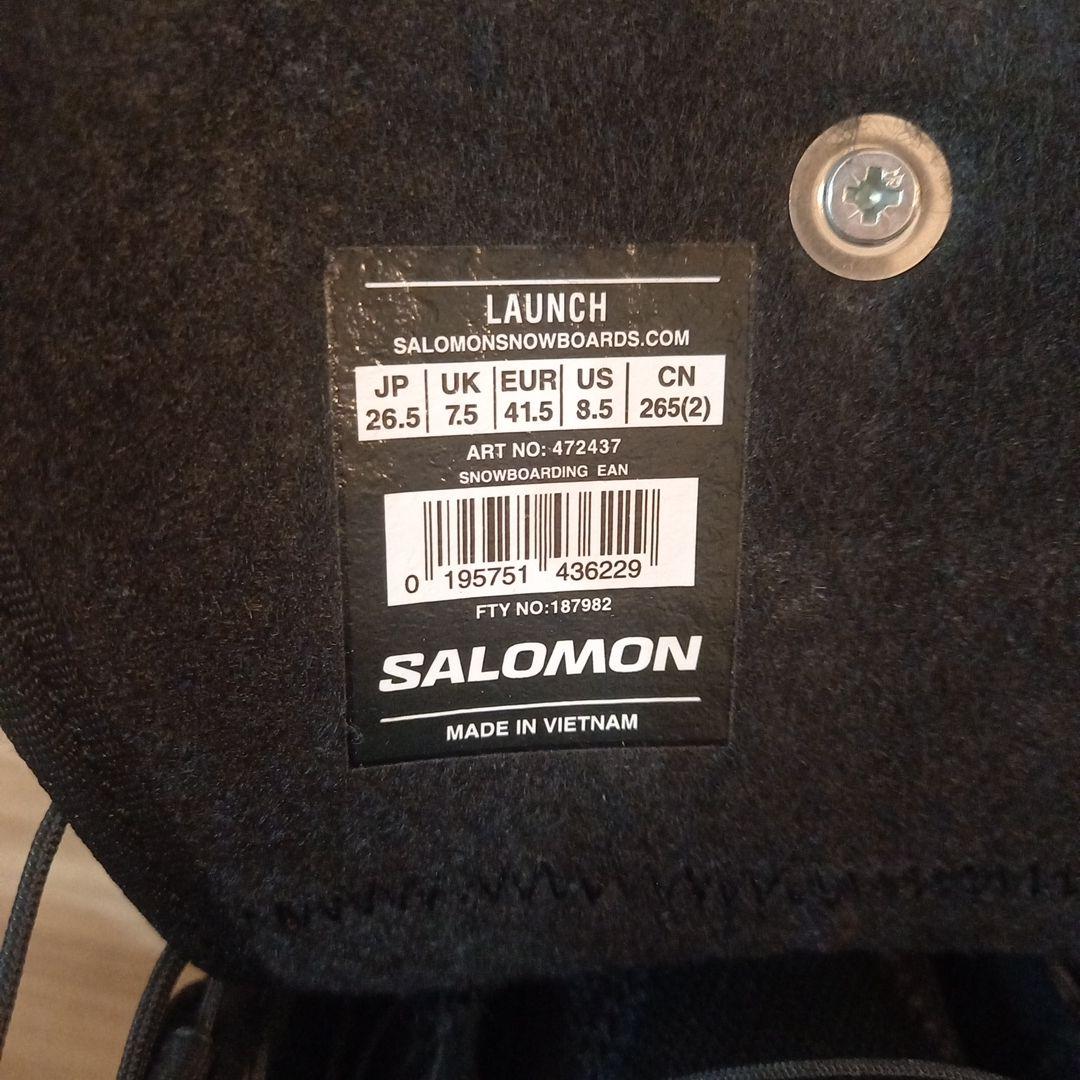 Salomon Launch スノーボードブーツ ブラック 26.5