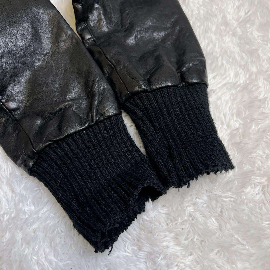 美品✨GIORGIO BRATO ジョルジオブラット ラムレザー ジャケット 黒