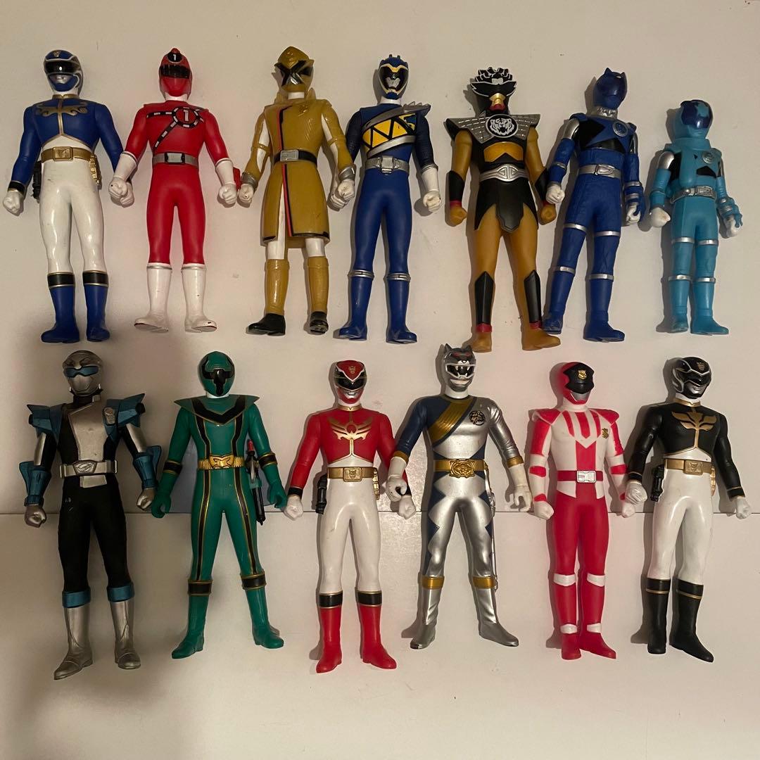 戦隊&仮面ライダー 他 ソフビ 70体 まとめ売り