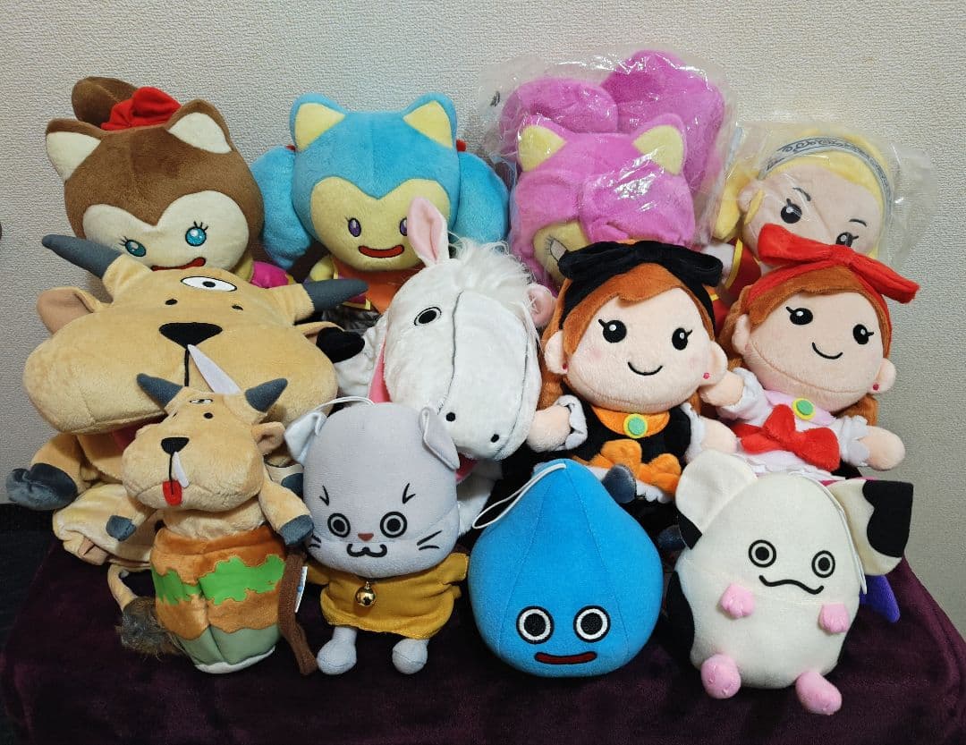 ドラゴンクエスト Ⅹ ぬいぐるみ プオーン リゼロッタ＆ルコリア アンルシア 他