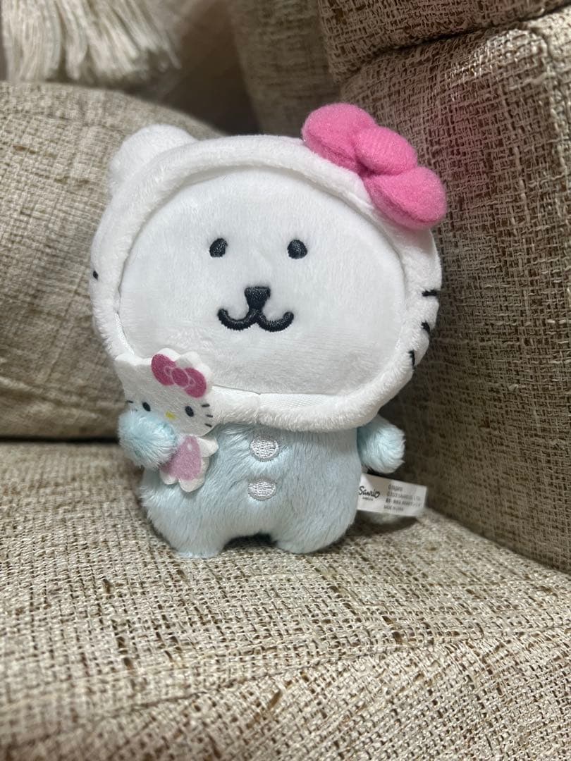 ナガノフレンズ×サンリオキャラクターズマスコットキーホルダー　ハローキティ