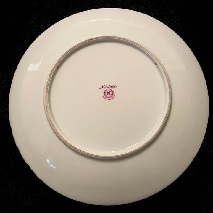 プレミアノリタケ サイン入り鶏文飾皿