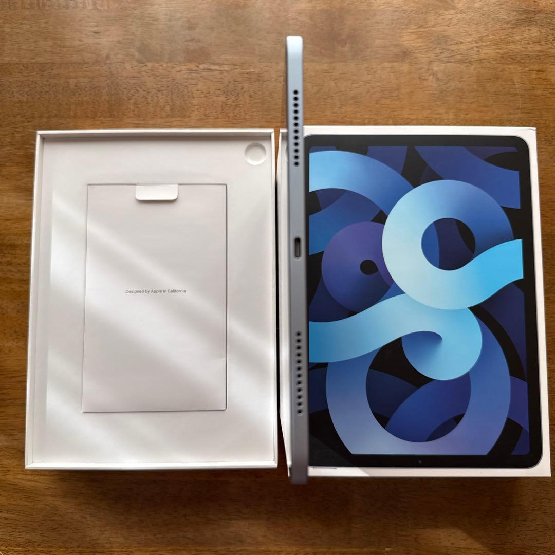 お値下げ-Apple iPad Air (第4世代) 11/256Skyblue