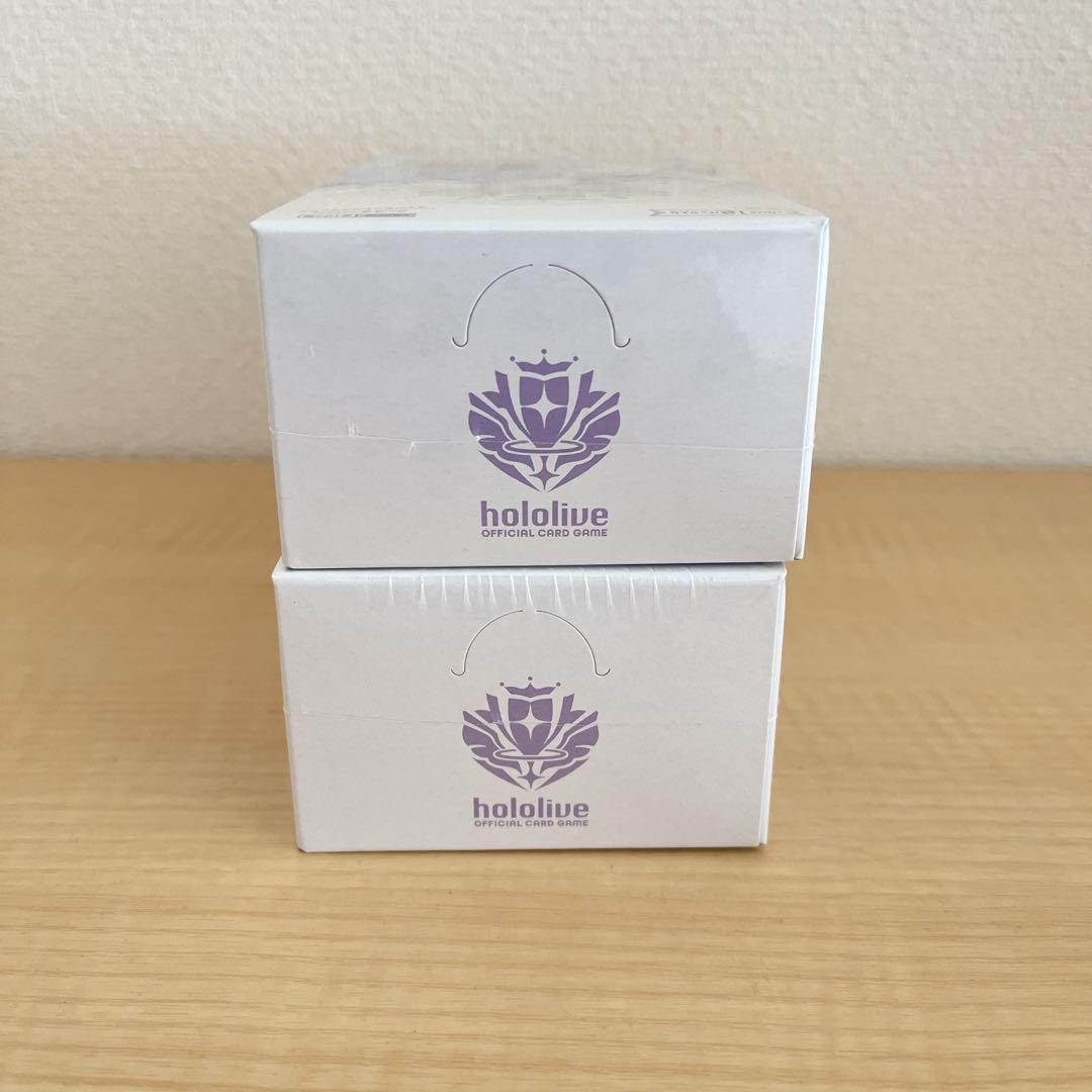 ホロライブ オフィシャルカード クインテットスペクトラム 2BOX シュリンク付