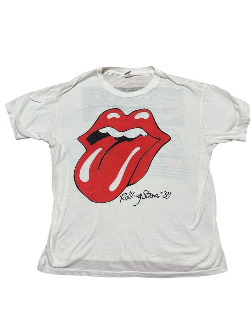 80s/VINTAGE ローリングストーンズ　バンドTシャツ