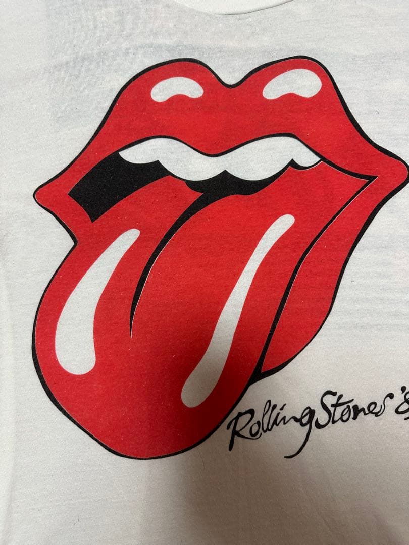 80s/VINTAGE ローリングストーンズ　バンドTシャツ