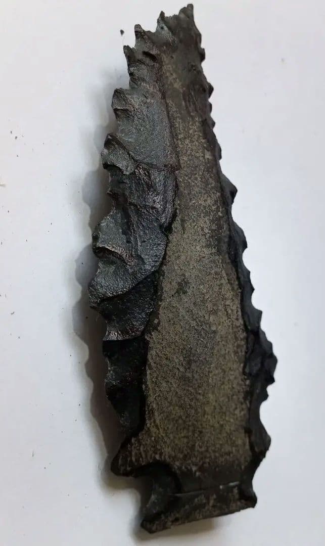 石剣 サンプル  リアル対戦ゲーム武器 模写  319  サヌカイト 石器