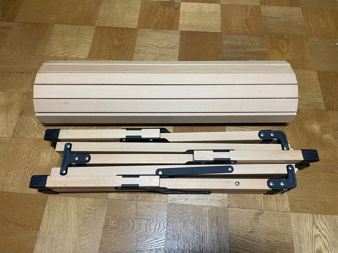 VASTLAND 天然木ロールトップテーブル