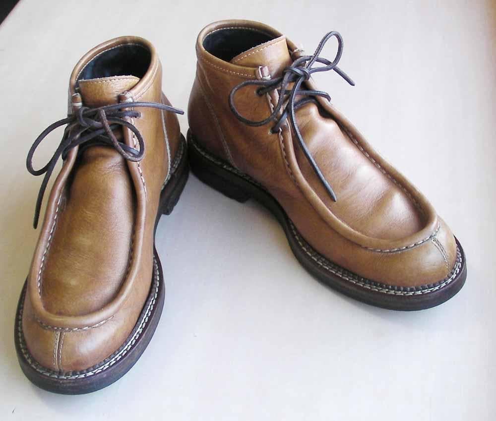 ブッテロ　レザー　モカシン　ブーツ　ワラビー　26～27㎝相当