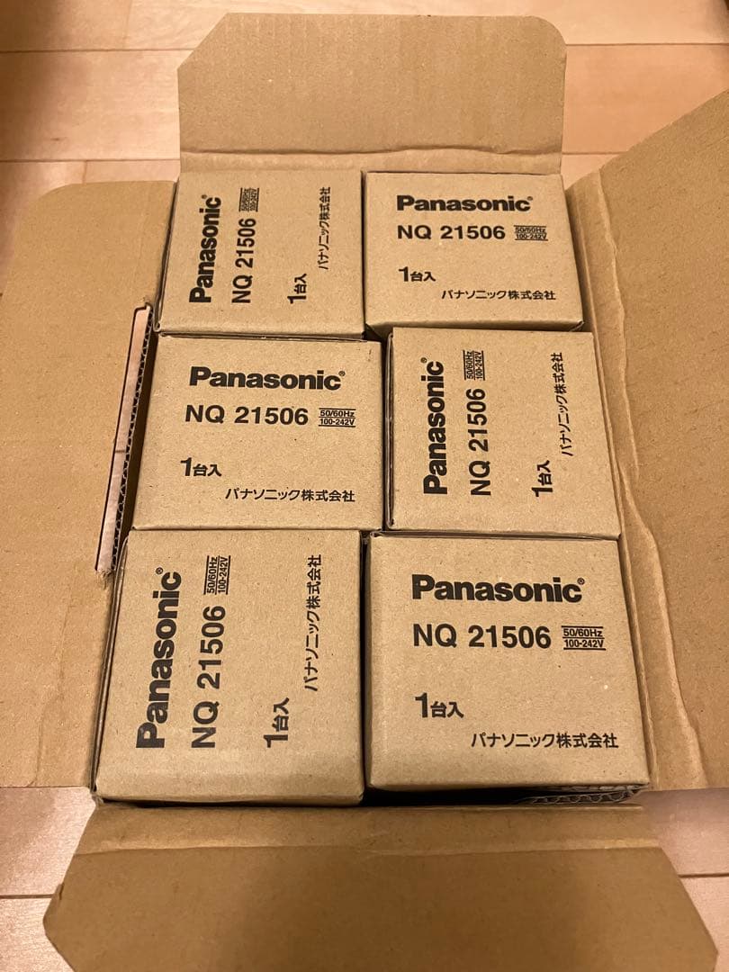 【未使用品】Panasonic NQ21506 信号線式ライコン×6個