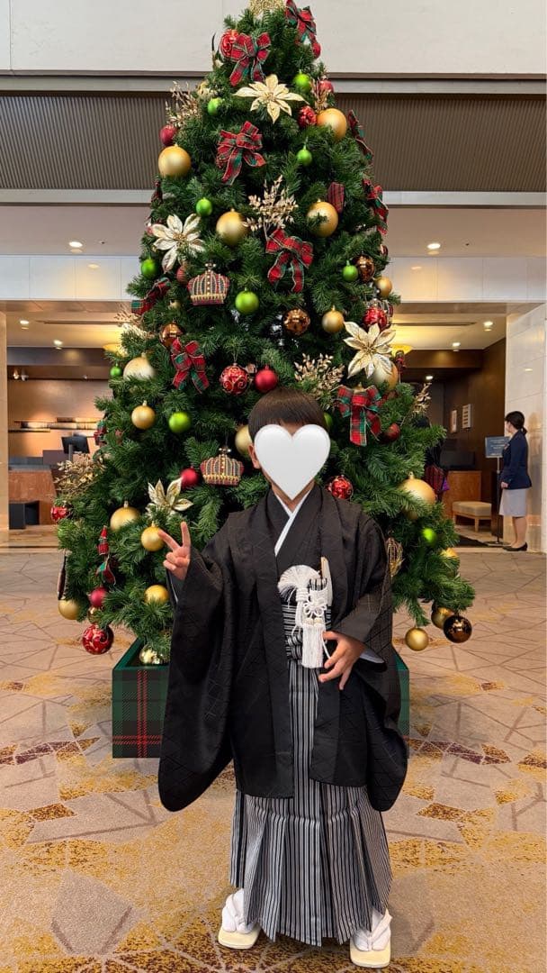 七五三　　5歳　男の子 肩上げ済み