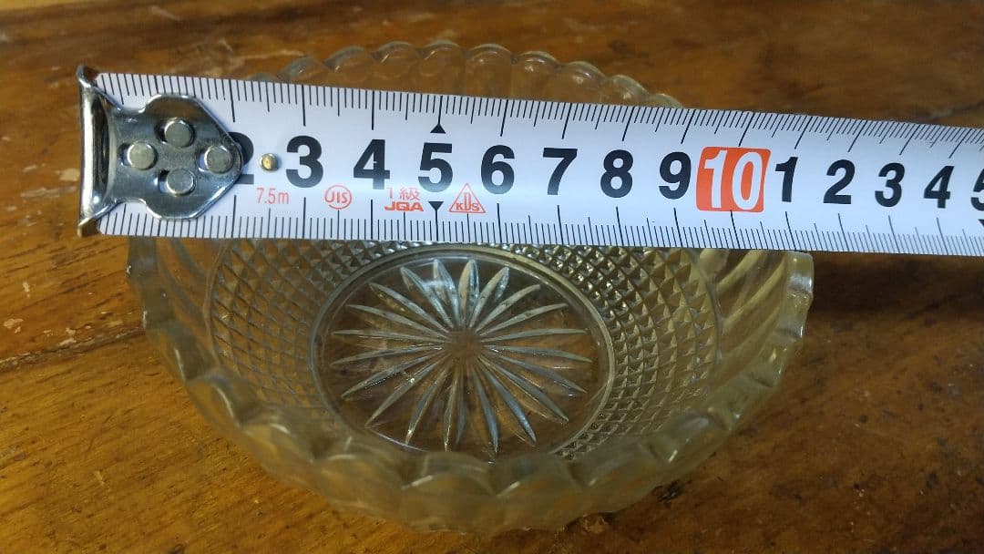 大正8年　大正時代　ガラス器　アンティーク　手仕事　１０５年前の品