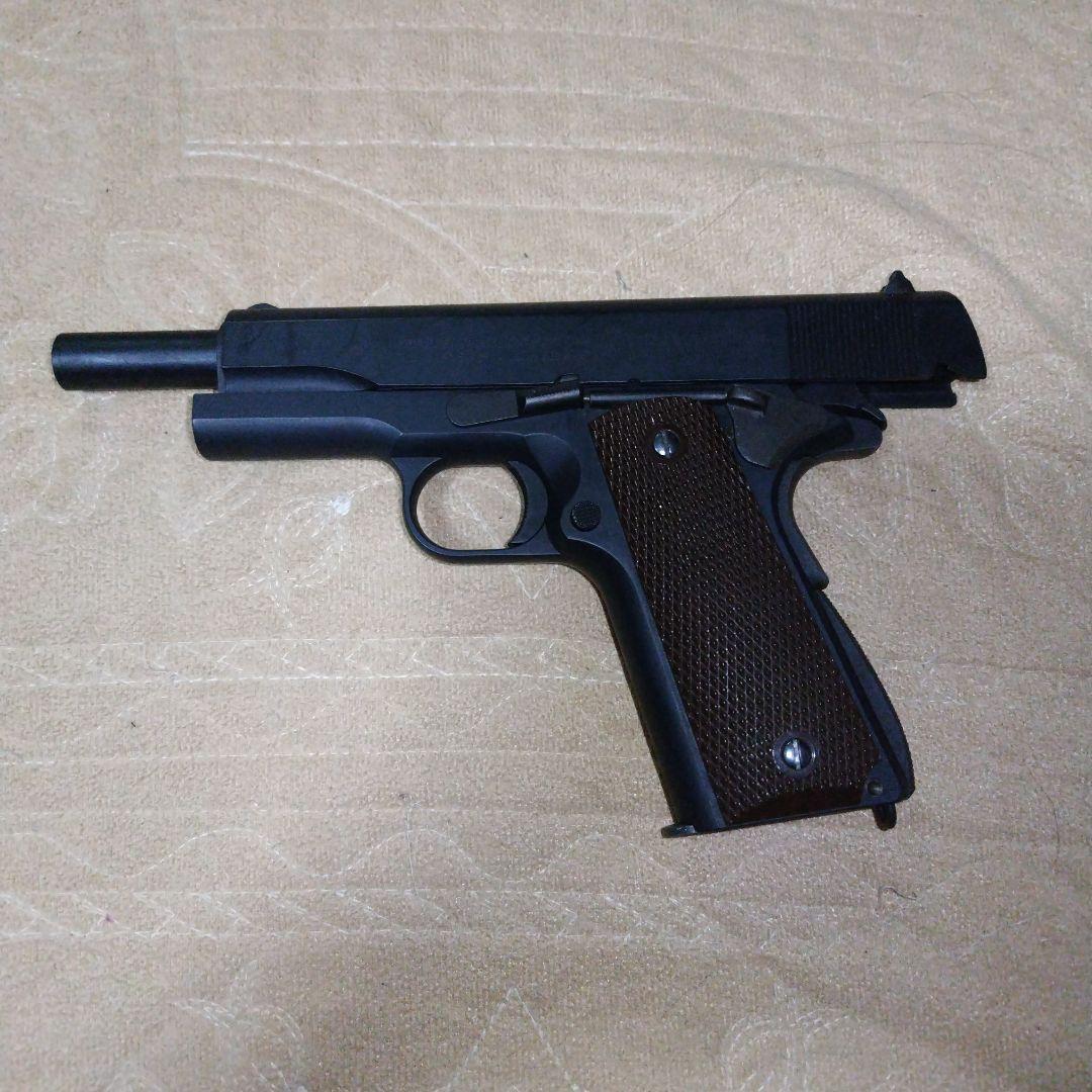 ガバメント、ガスガン、WA、ブローバック