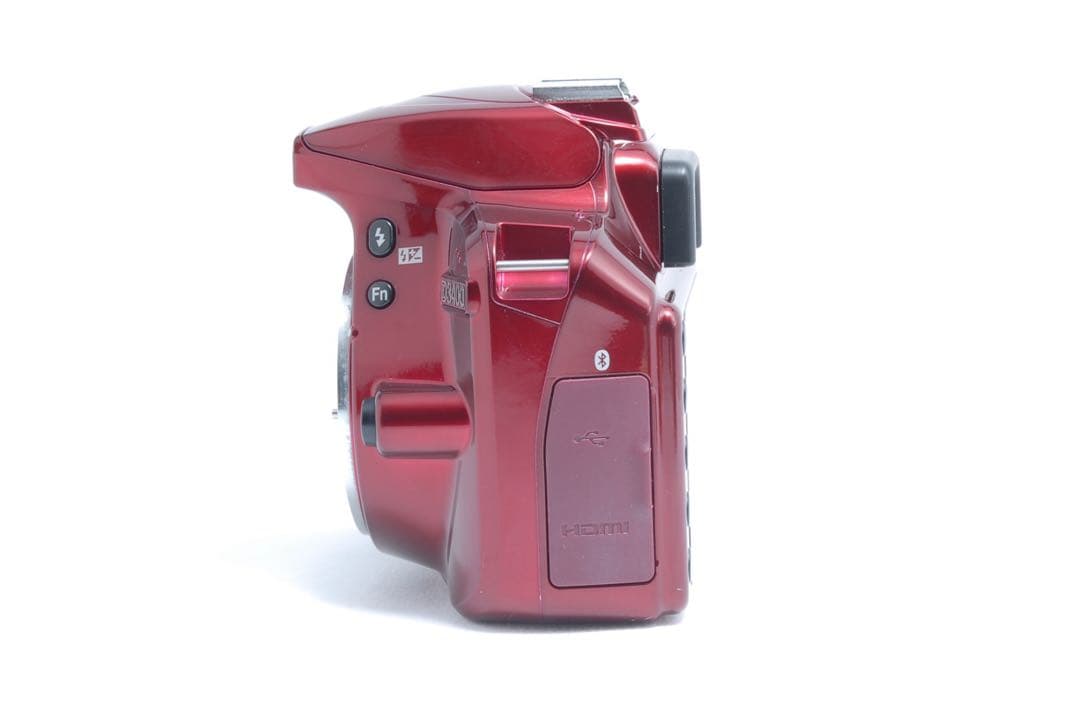 ✨Nikon D3400✨ダブルレンズ 希少カラー 赤 一眼レフ スマホ転送