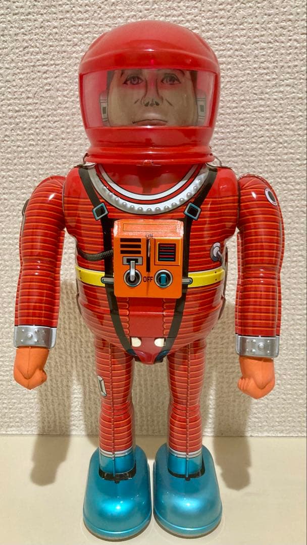 大阪ブリキ玩具資料室 野村トーイ復刻版『ASTROMAN 赤』箱付/復刻品