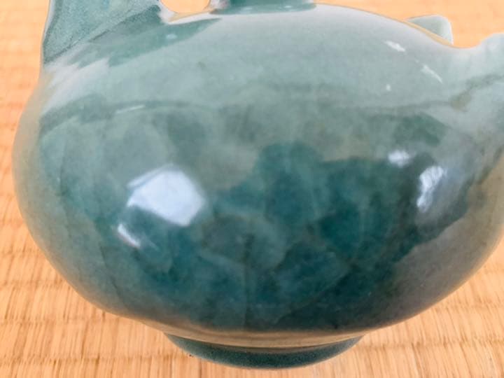 朝鮮時代の青磁、急須