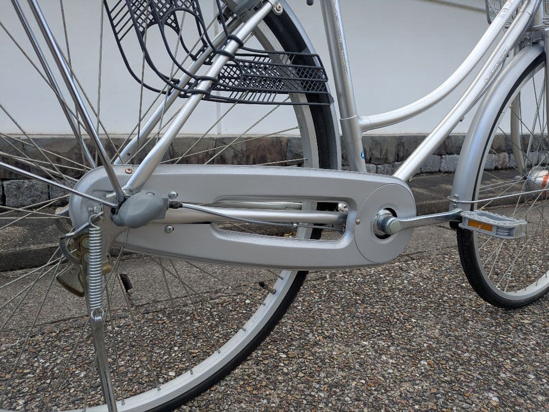 美品 27 インチ 自転車 軽快車 シティサイクル 名古屋市引き取り限定