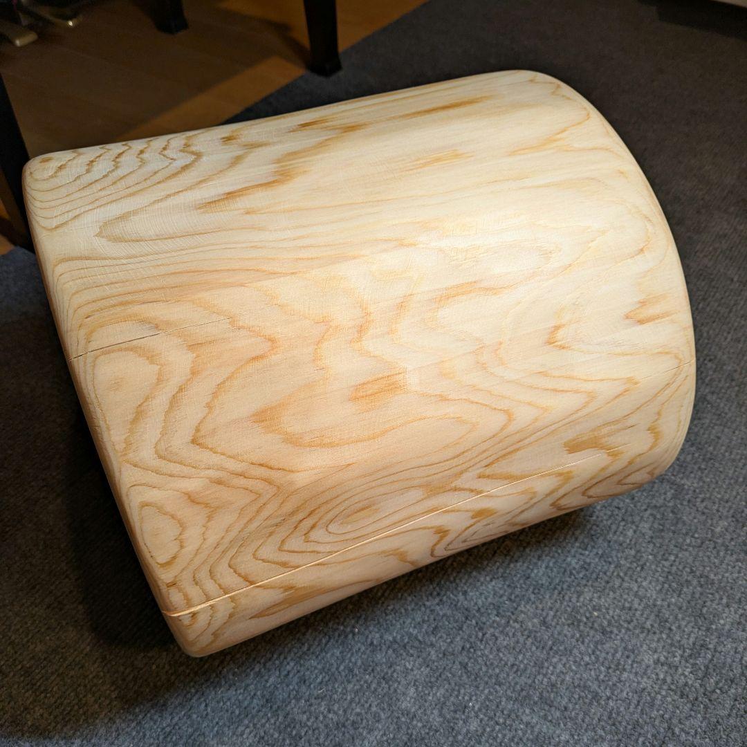 リ　檜　丸太　椅子　スツール　テーブル　高さ約30㎝