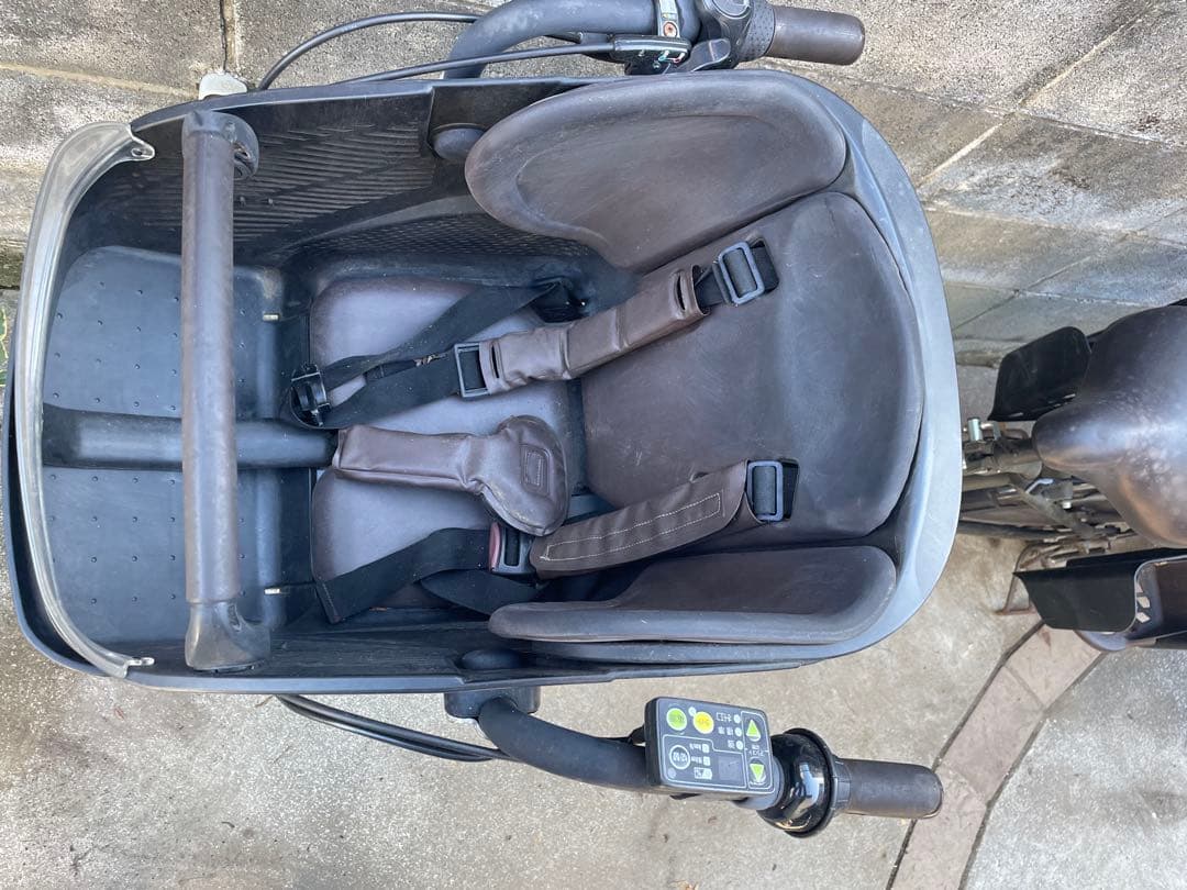 ジャンク品YAMAHA PAS Kiss 電動アシスト自転車 チャイルドシート付