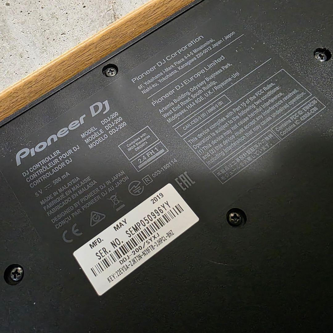 美品‼Pioneer DJ(パイオニア)DJコントローラー　DDJ-200