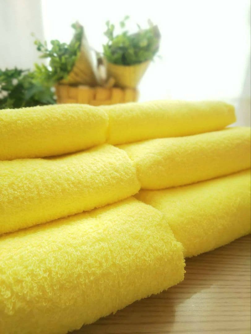 泉州タオル 高級綿イエローフェイスタオルセット20枚 タオル新品 まとめ売り