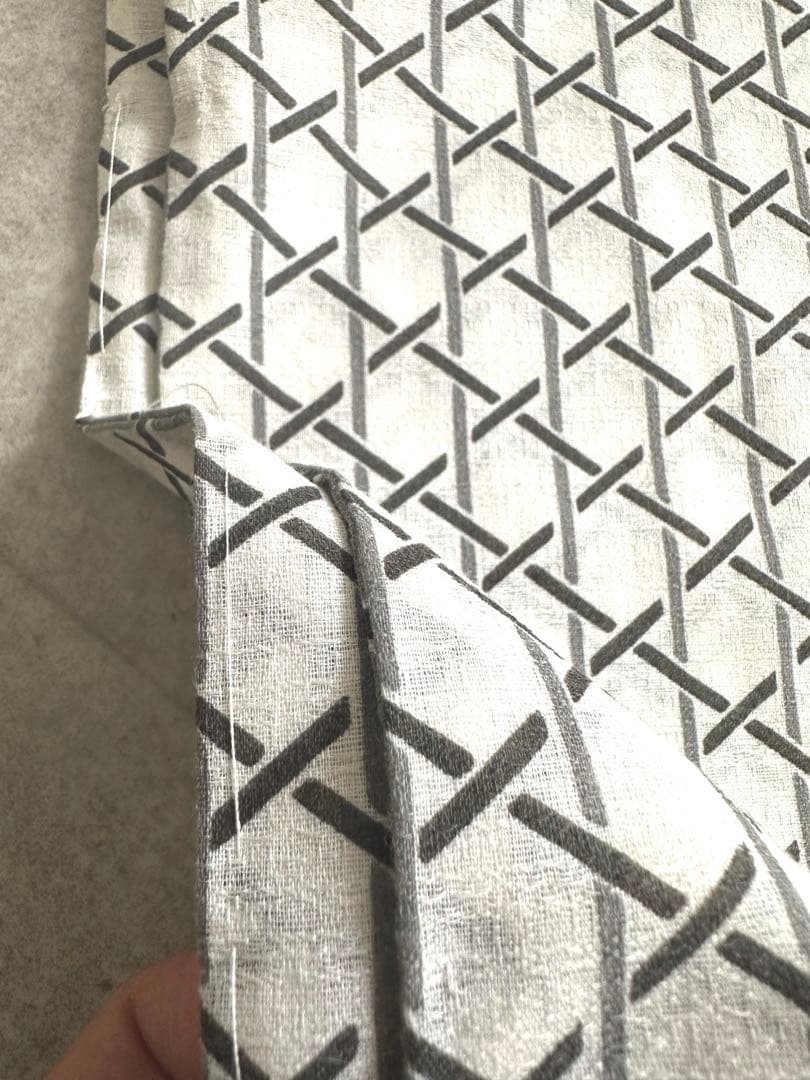 【mii⭐︎出品】浴衣/夏着物身丈154 裄63 帯揚げと帯締めのセット