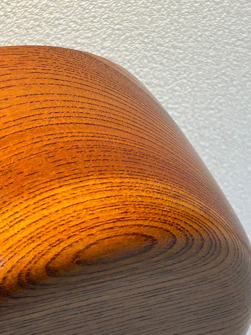 茶道具　天然けやきくり抜き　茶櫃