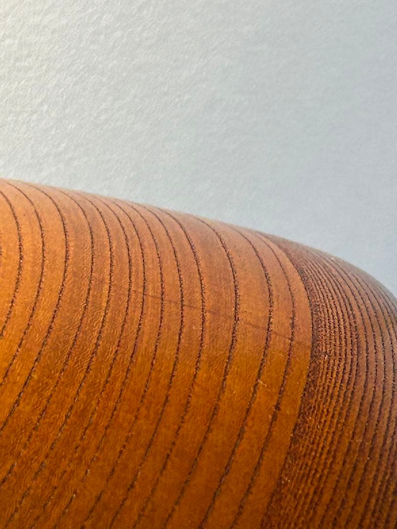 茶道具　天然けやきくり抜き　茶櫃