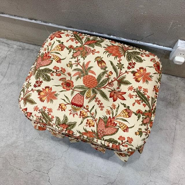 飛騨産業家具（キツツキマーク）穂高オットマン