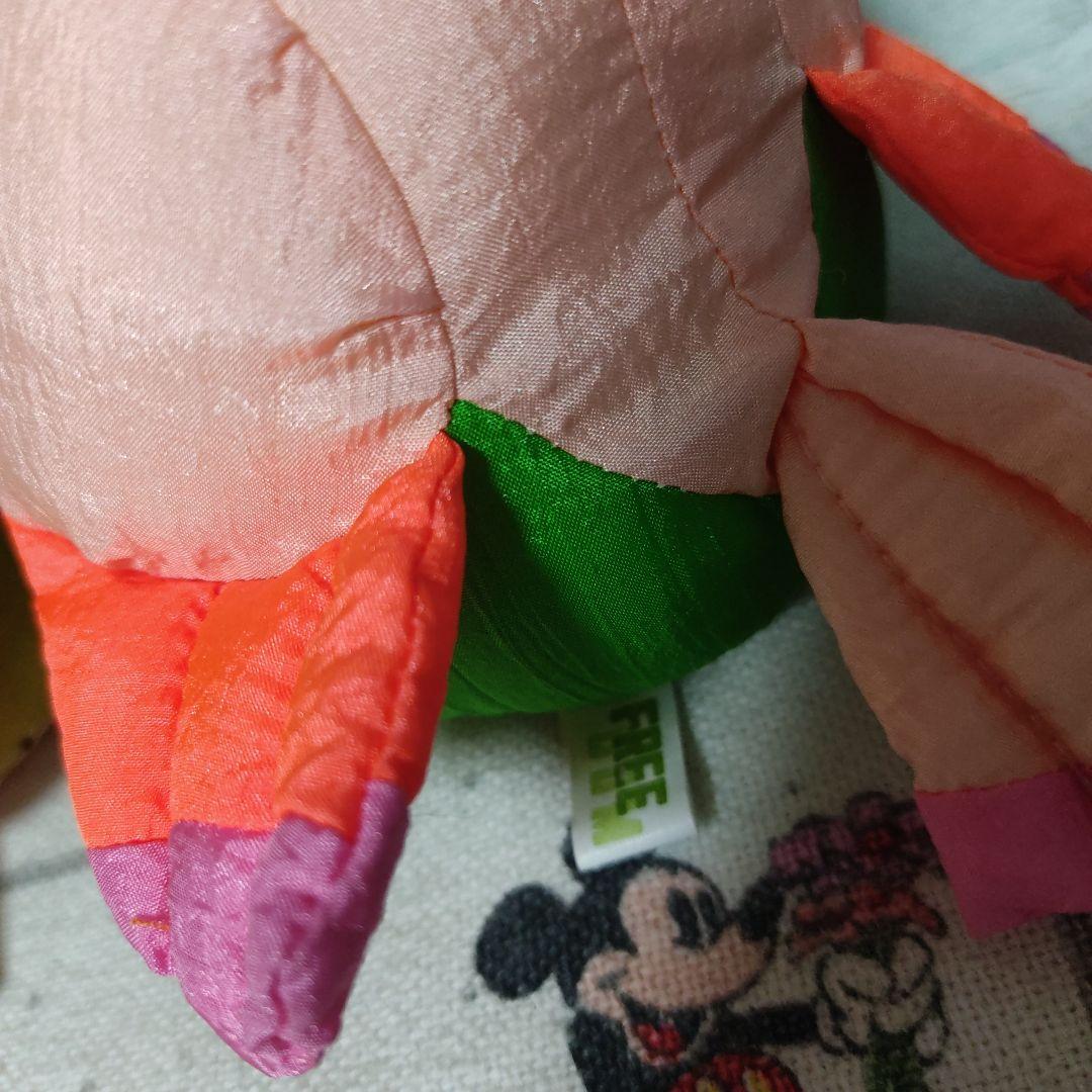 フリーダム ぬいぐるみ シャカシャカ ナイロン 金魚 サル インコ 鳥 レトロ