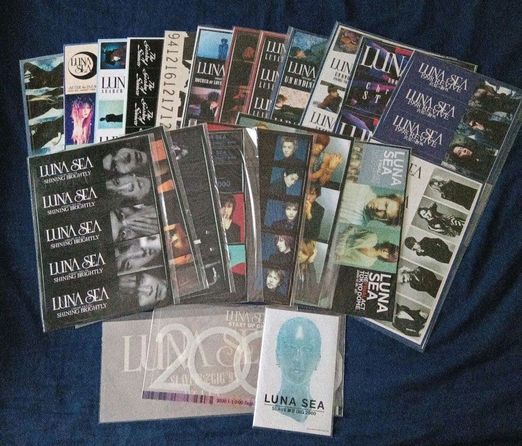 バラ売り可★LUNA SEA ステッカー28枚まとめ売り