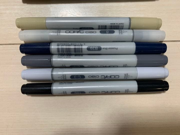 コピックペンセット。