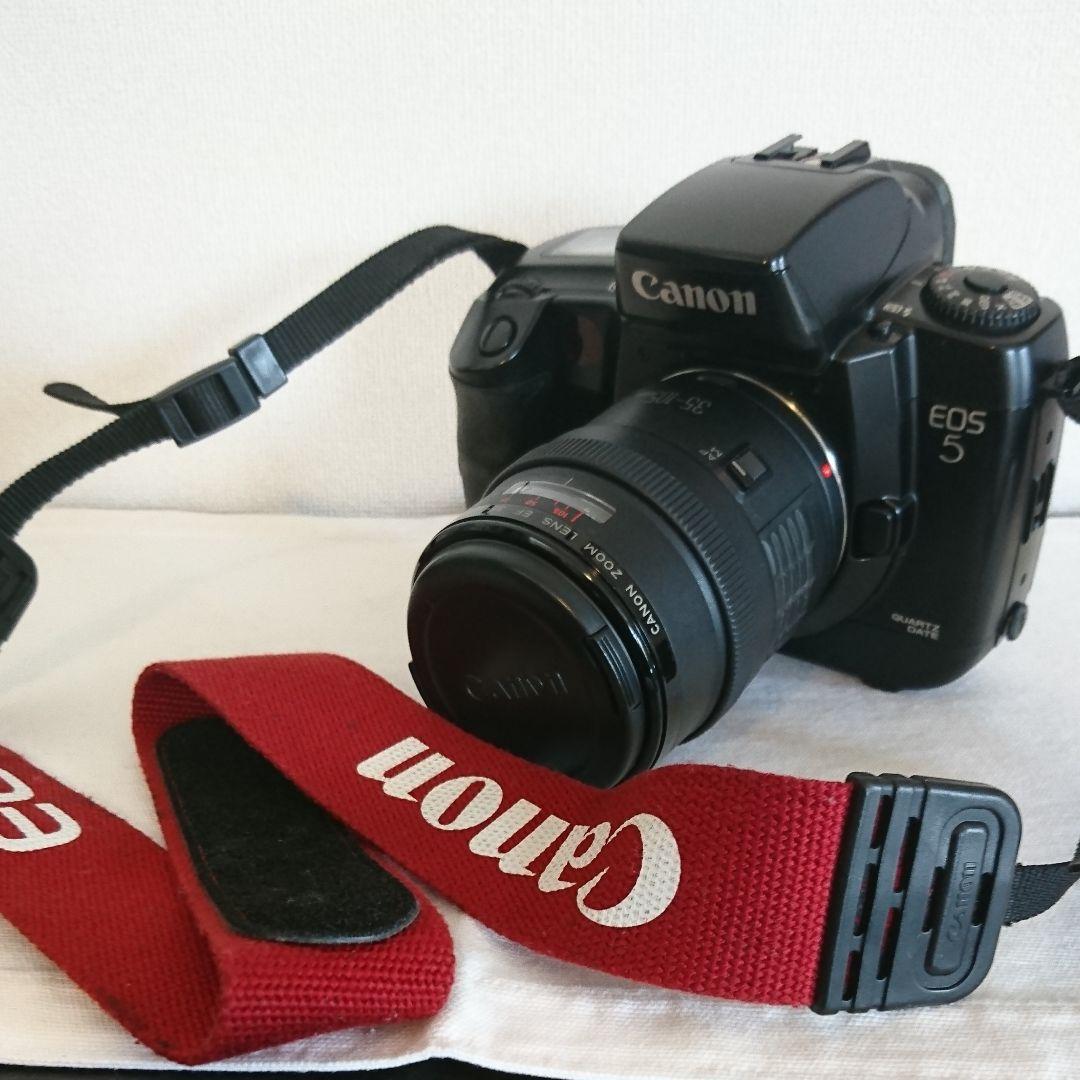 487) Canonカメラ EOS5 レンズ EF35-105㎜