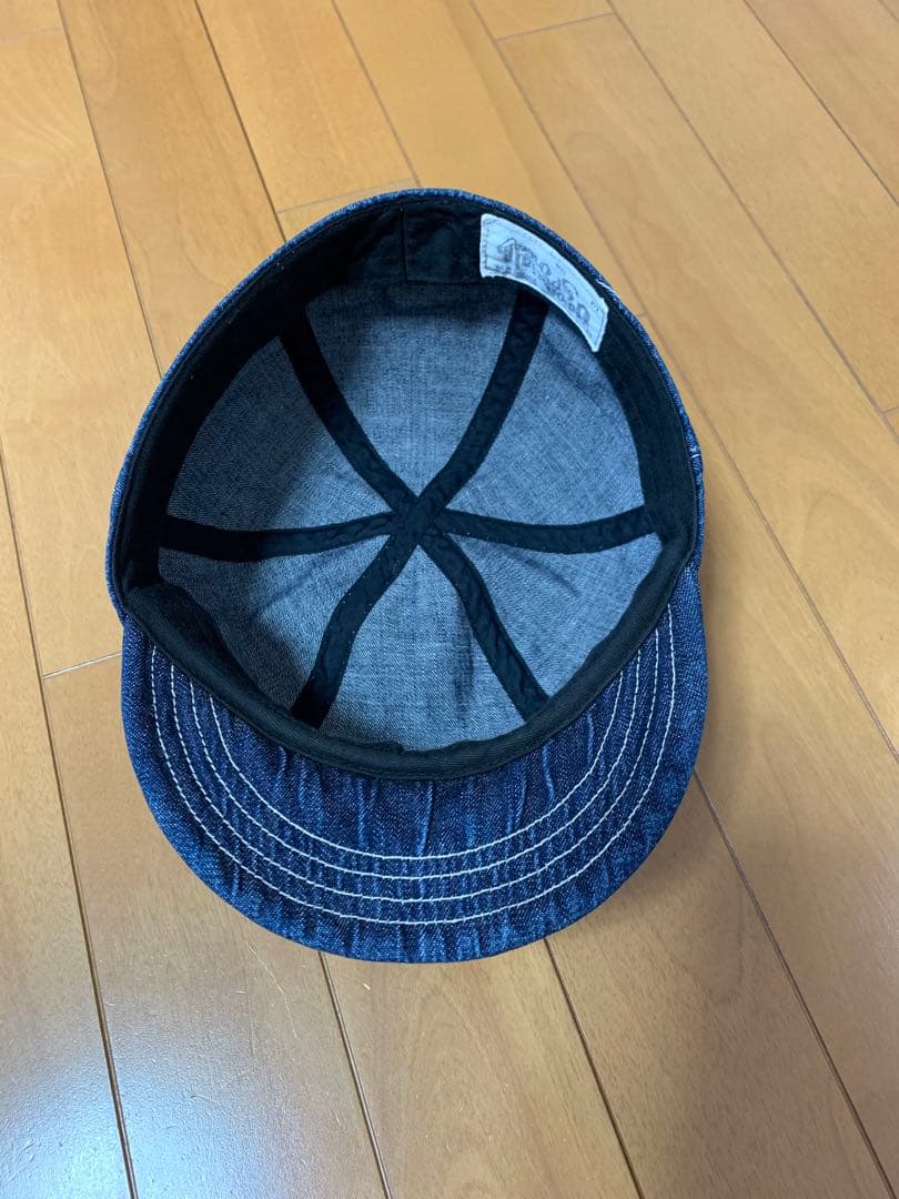 フリーホイーラーズ ガスリー ワークキャップ インディゴ デニム