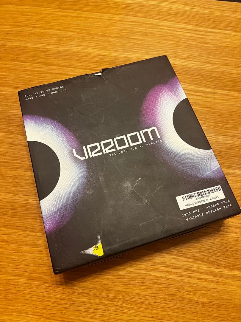 テレビ HDFURY 8K VRROOM DOLBY VISION ATMOS