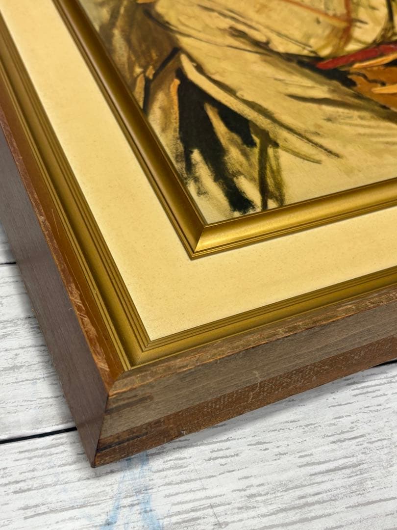 小磯良平　舞妓　F6 現代日本洋画壇　アンティークコレクション　自宅保管