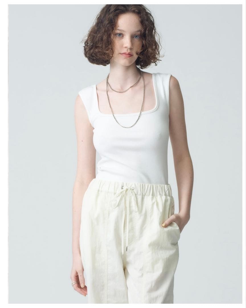 ロンハーマン❤︎ Bare Rib Tank Top 　ブラックホワイトセット　S