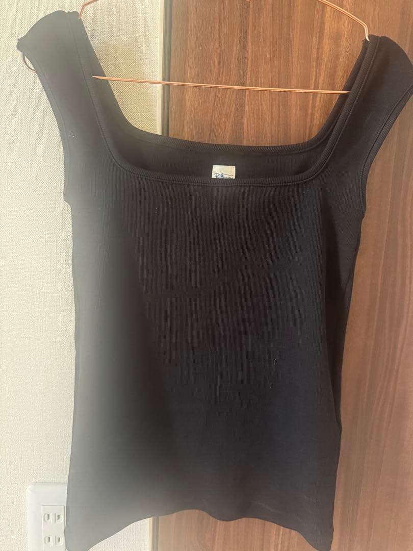 ロンハーマン❤︎ Bare Rib Tank Top 　ブラックホワイトセット　S